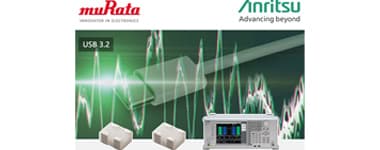 Anritsu contributes to the development of Murata's USB 3.2 noise reduction solutions