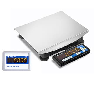 Digital scales for letters and parcels