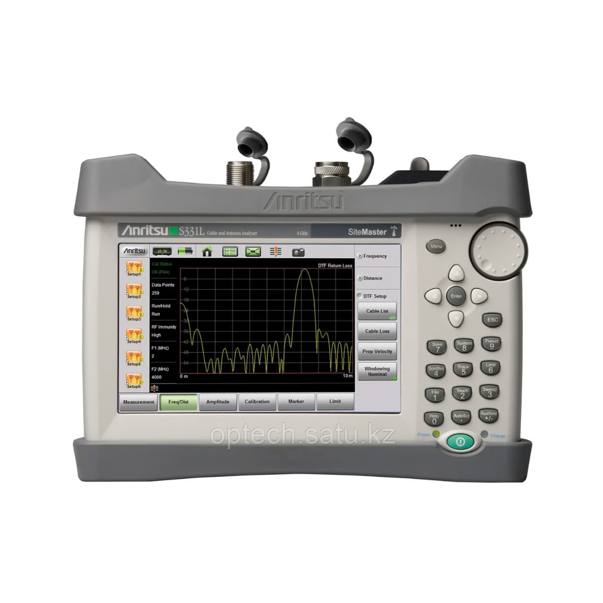 Анализатор кабелей и антенн Anritsu S331E Site Master от 2 МГц до 4 ГГц