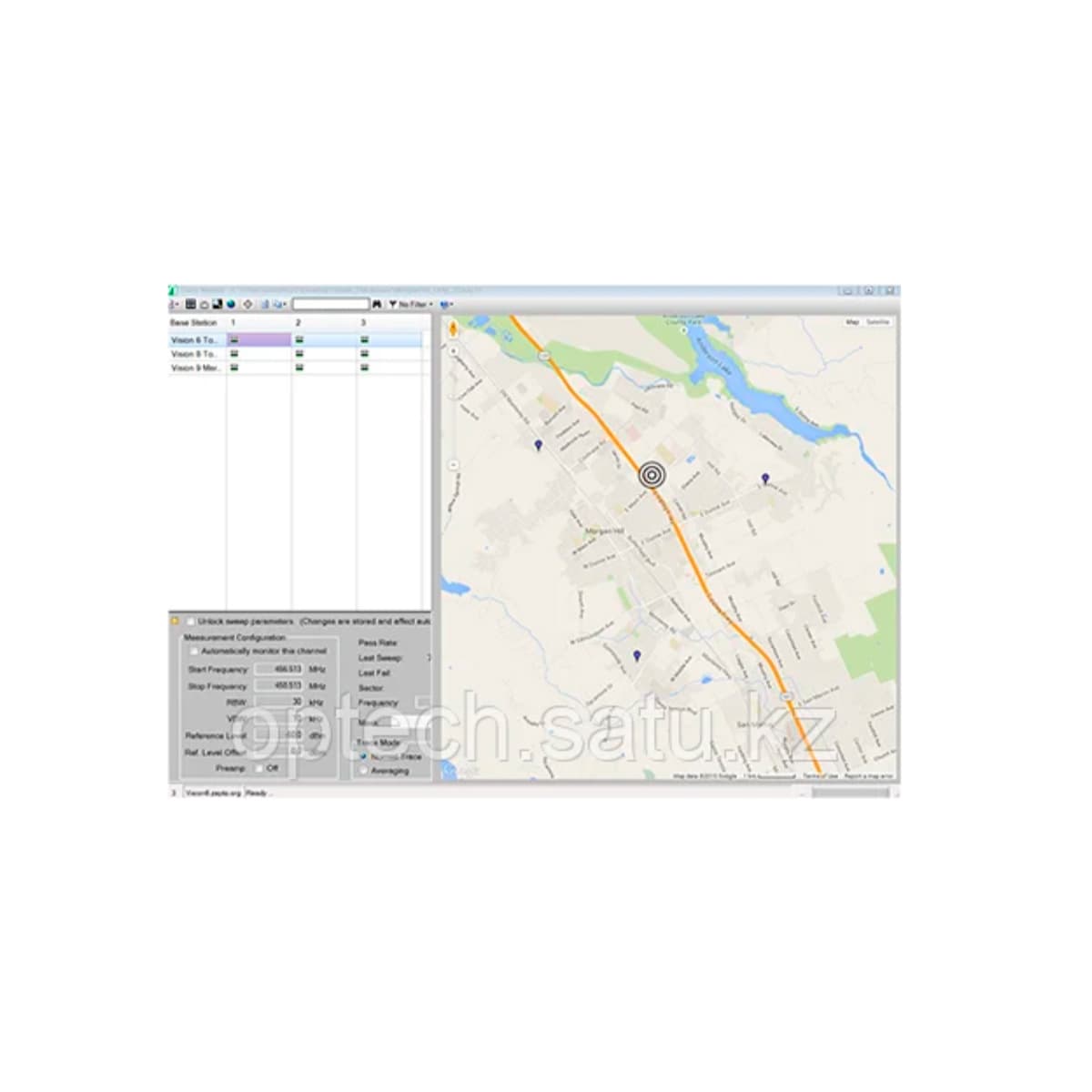 Программное обеспечение Remote Specturm Monitor Vision MX280001A