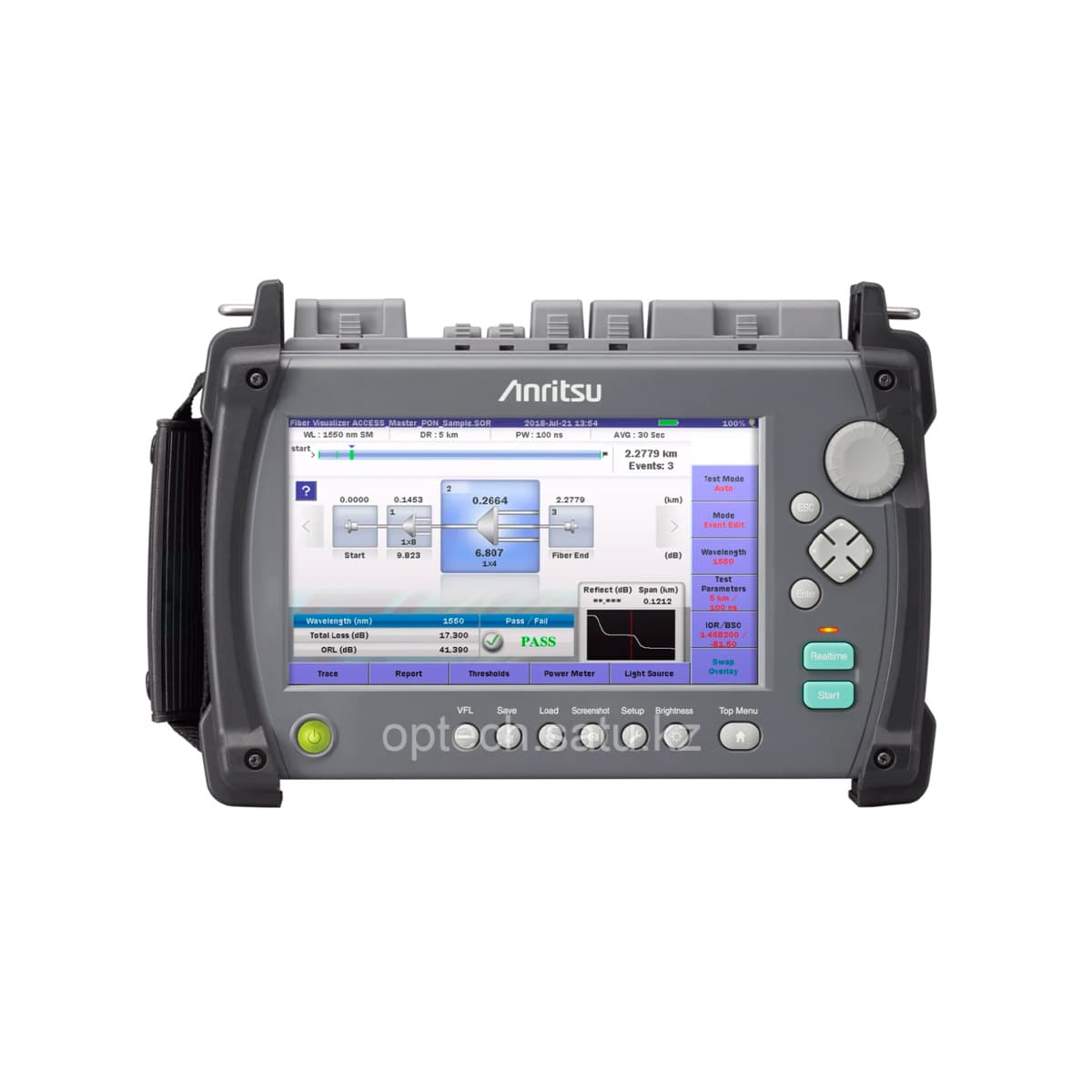 Рефлектометр Anritsu MT9085B. Внесён в реестр РК