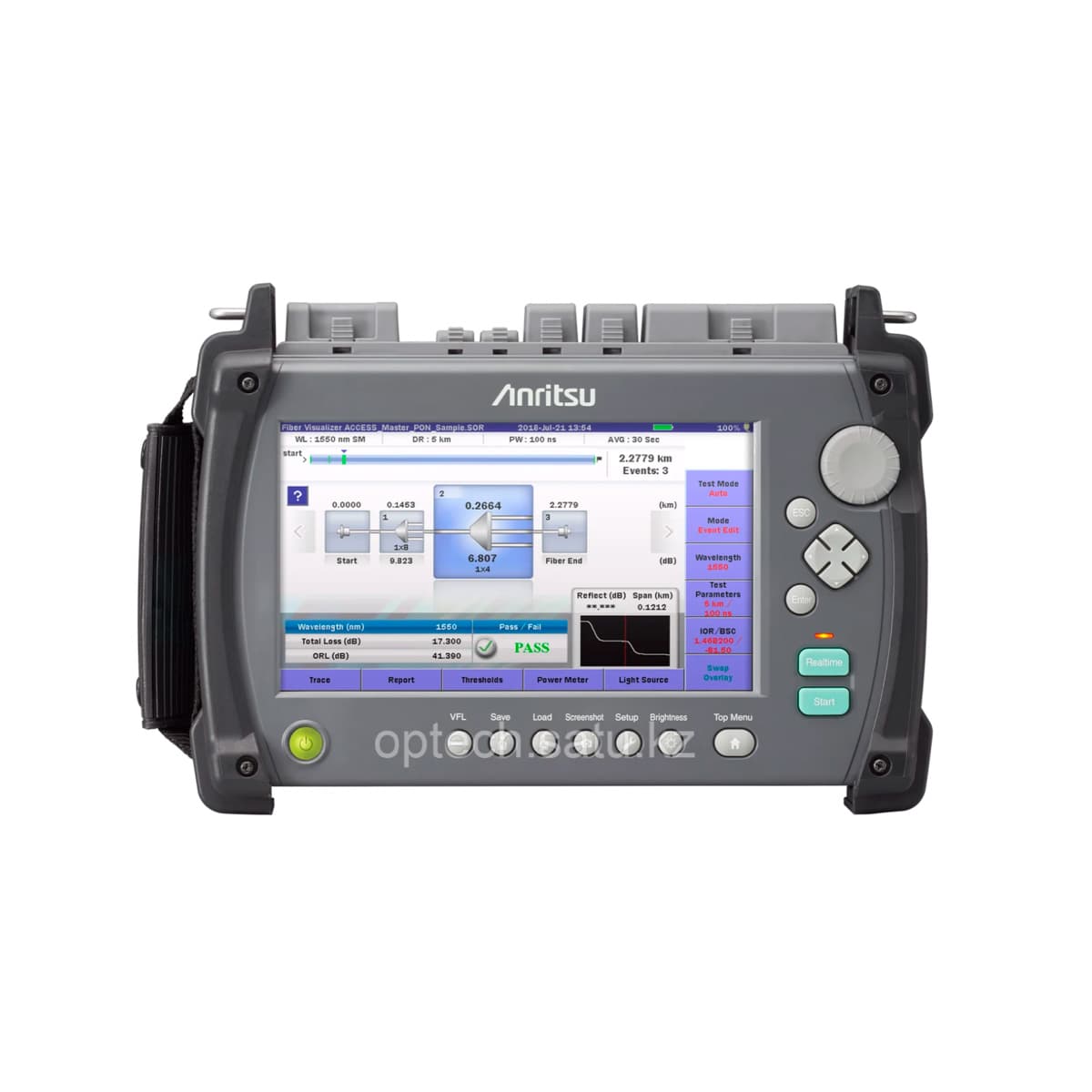 Рефлектометр Anritsu MT9085С. Внесён в реестр РК