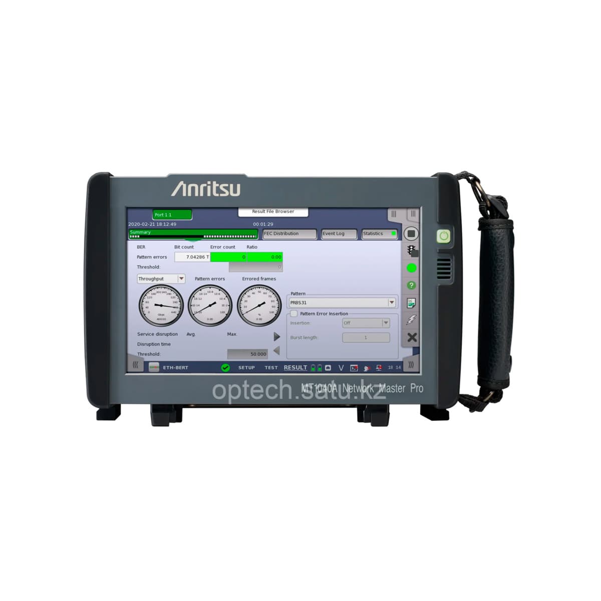 Анализатор транспортных сетей 400G Anritsu MT1040A