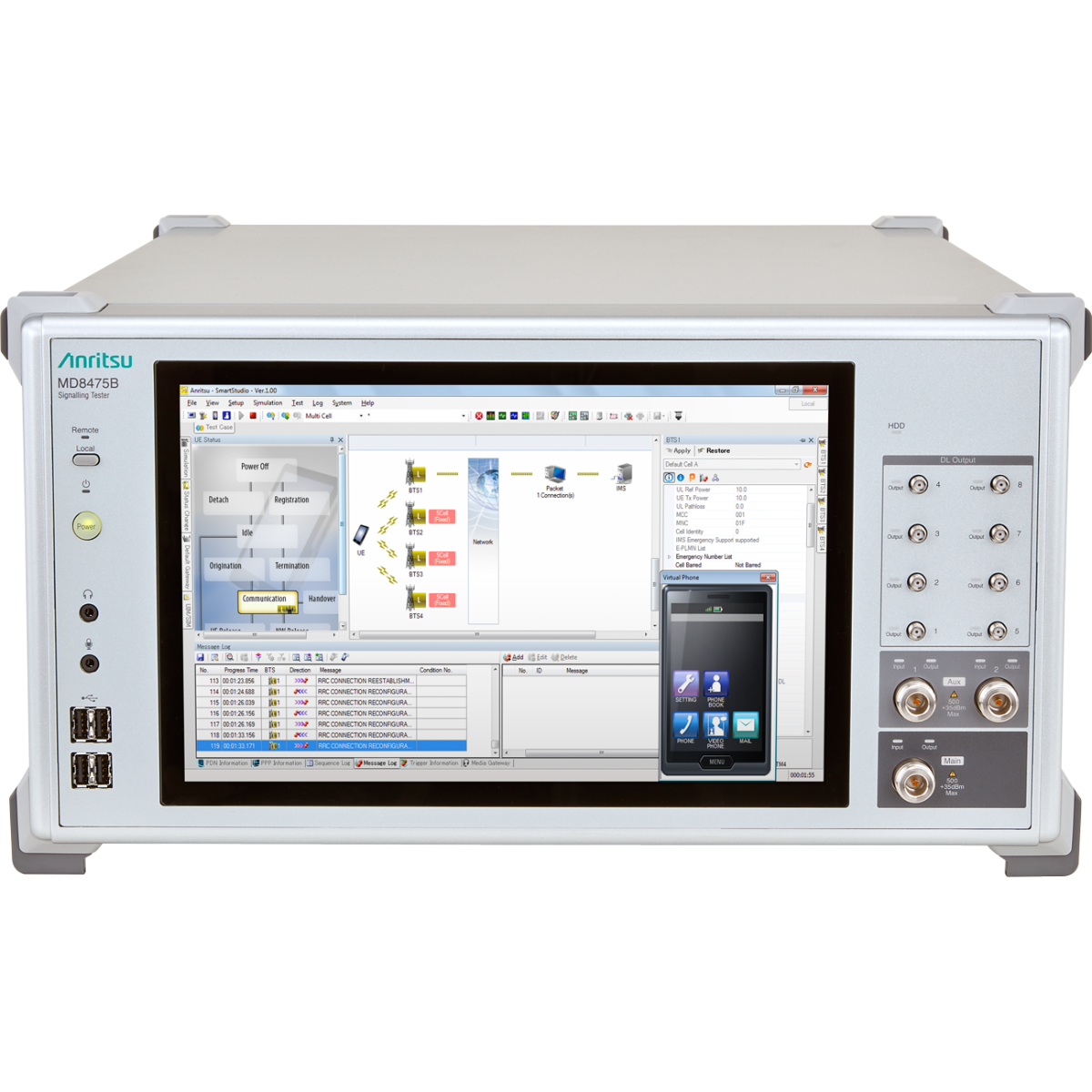 Тестер протоколов сигнализации Anritsu MD8475B