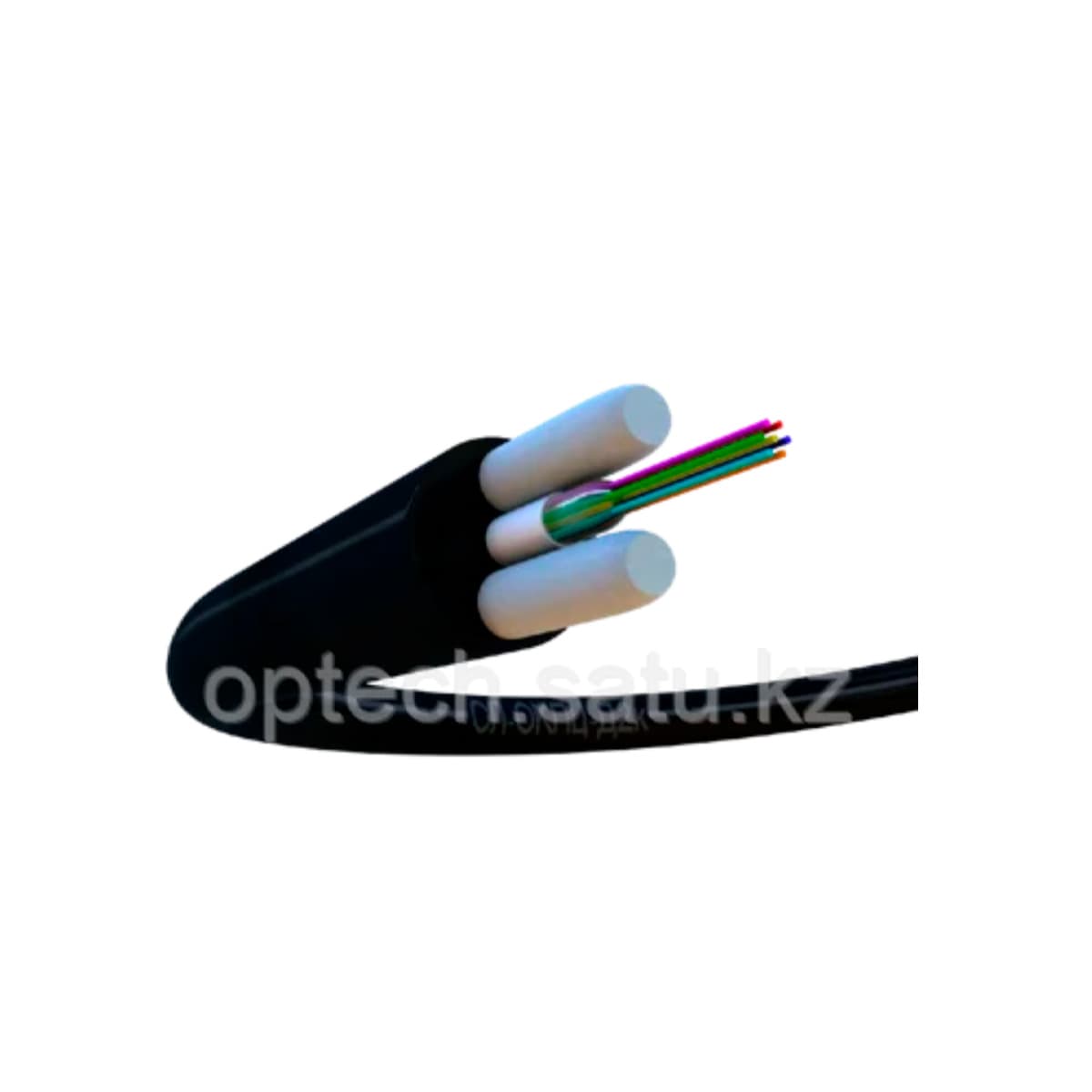 ОПТИЧЕСКИЙ DROP КАБЕЛЬ FTTH-B-2 УСИЛЕННЫЙ