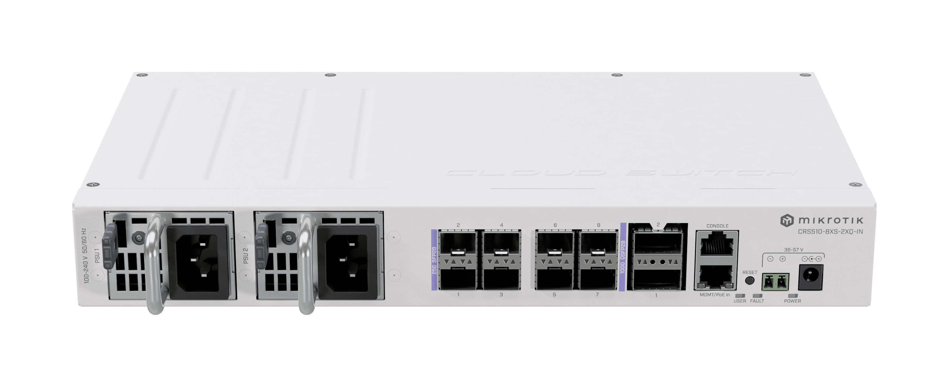 Коммутатор Mikrotik CRS510-8XS-2XQ-IN