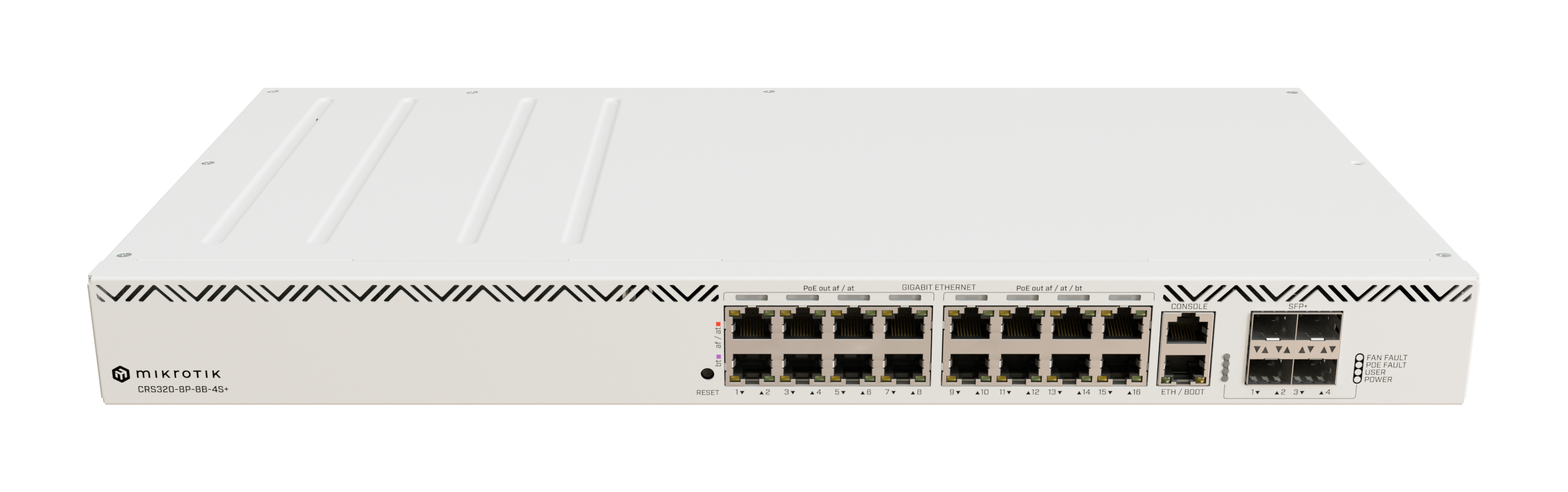 Коммутатор Mikrotik CRS320-8P-8B-4S+RM