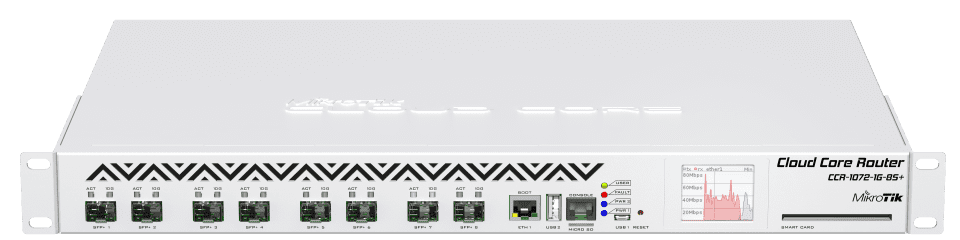 Маршрутизатор MikroTik CCR1072-1G-8S+