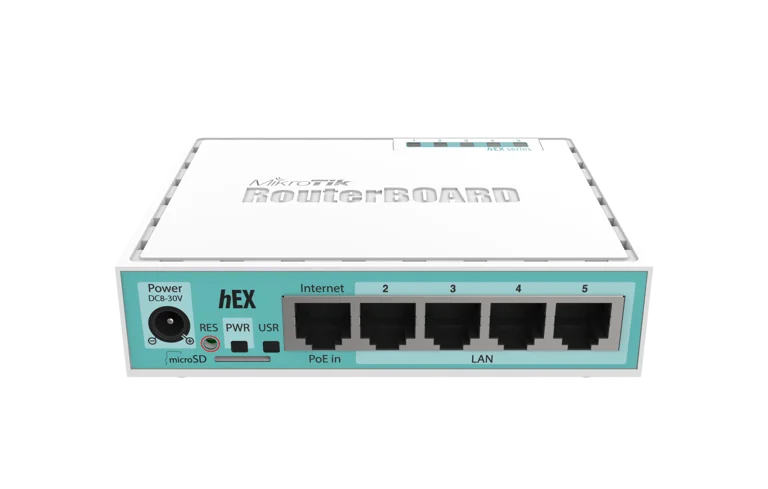 Маршрутизатор MikroTik hEX RB750Gr3