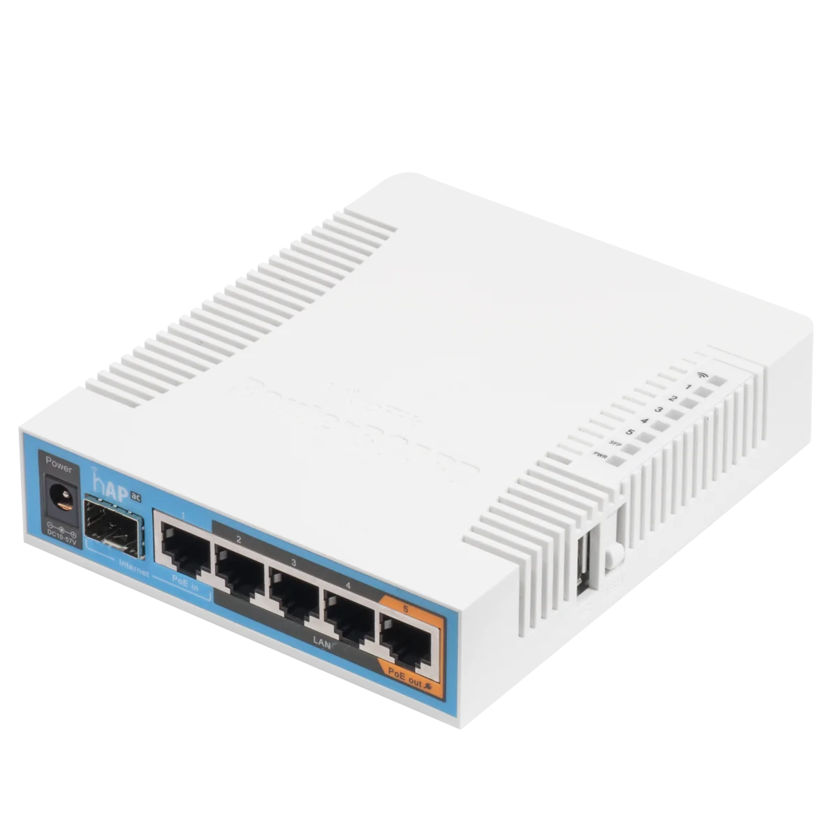 WiFi маршрутизатор MikroTik hAP ac RB962UiGS-5HacT2HnT