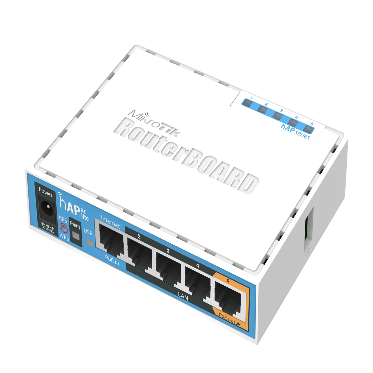 WiFi маршрутизатор MikroTik hAP ac lite (RB952Ui-5ac2nD)