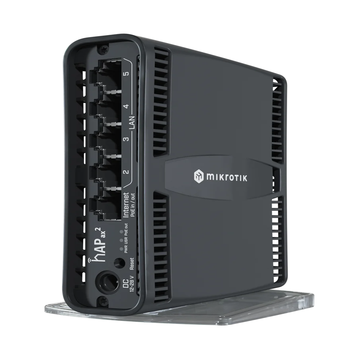WiFi маршрутизатор Mikrotik hAP ax2 (C52iG-5HaxD2HaxD-TC)