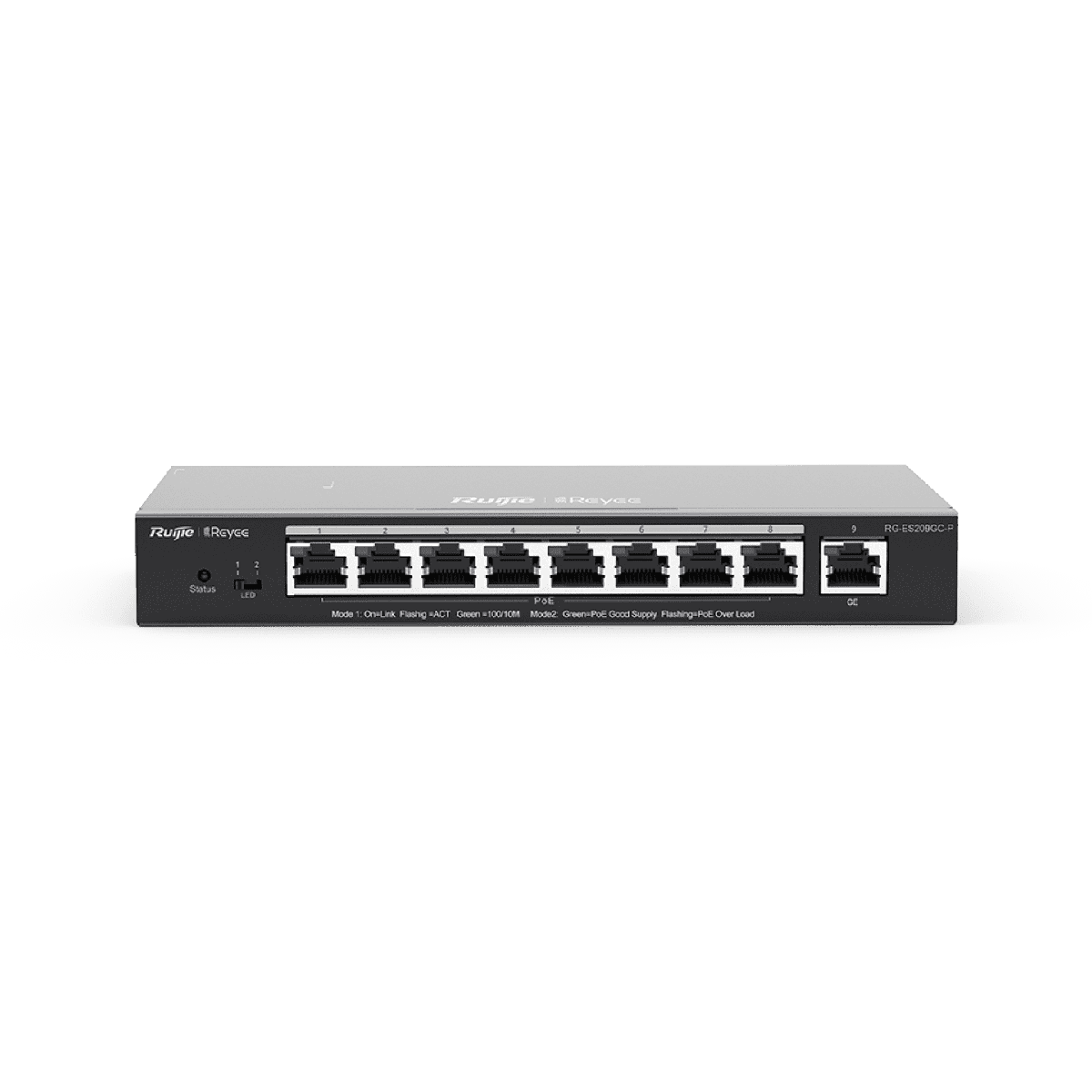 Коммутатор PoE Reyee RG-ES209GC-P